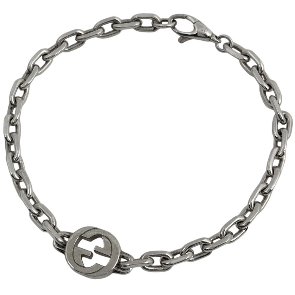 GUCCI Silver Charm Bracelet